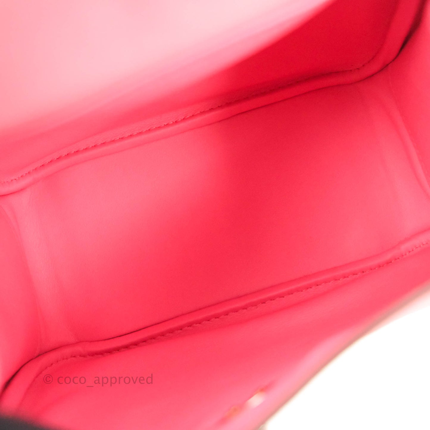 Hermès Mini Lindy 20 Rose Ete Swift Palladium Hardware