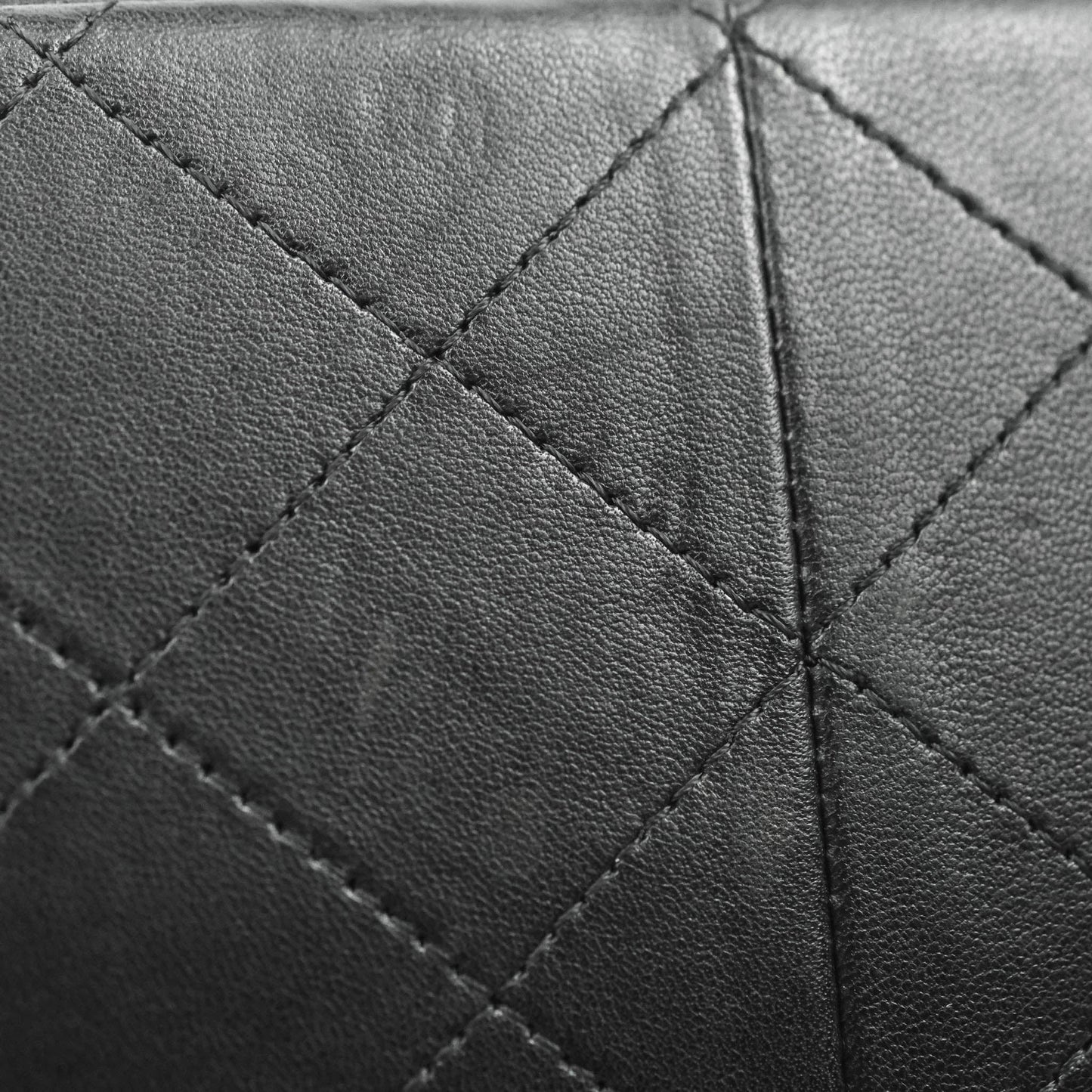 Chanel Jumbo Double Flap Black Lambskin Silver Hardware⁣⁣