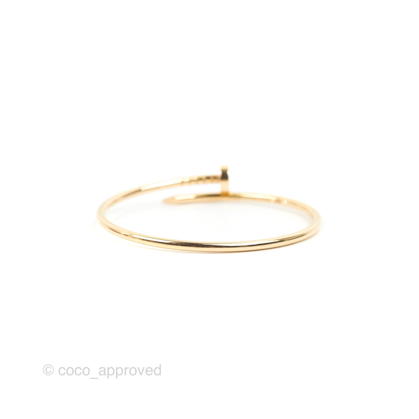 Cartier Small Juste Un Clou Bracelet Yellow Gold