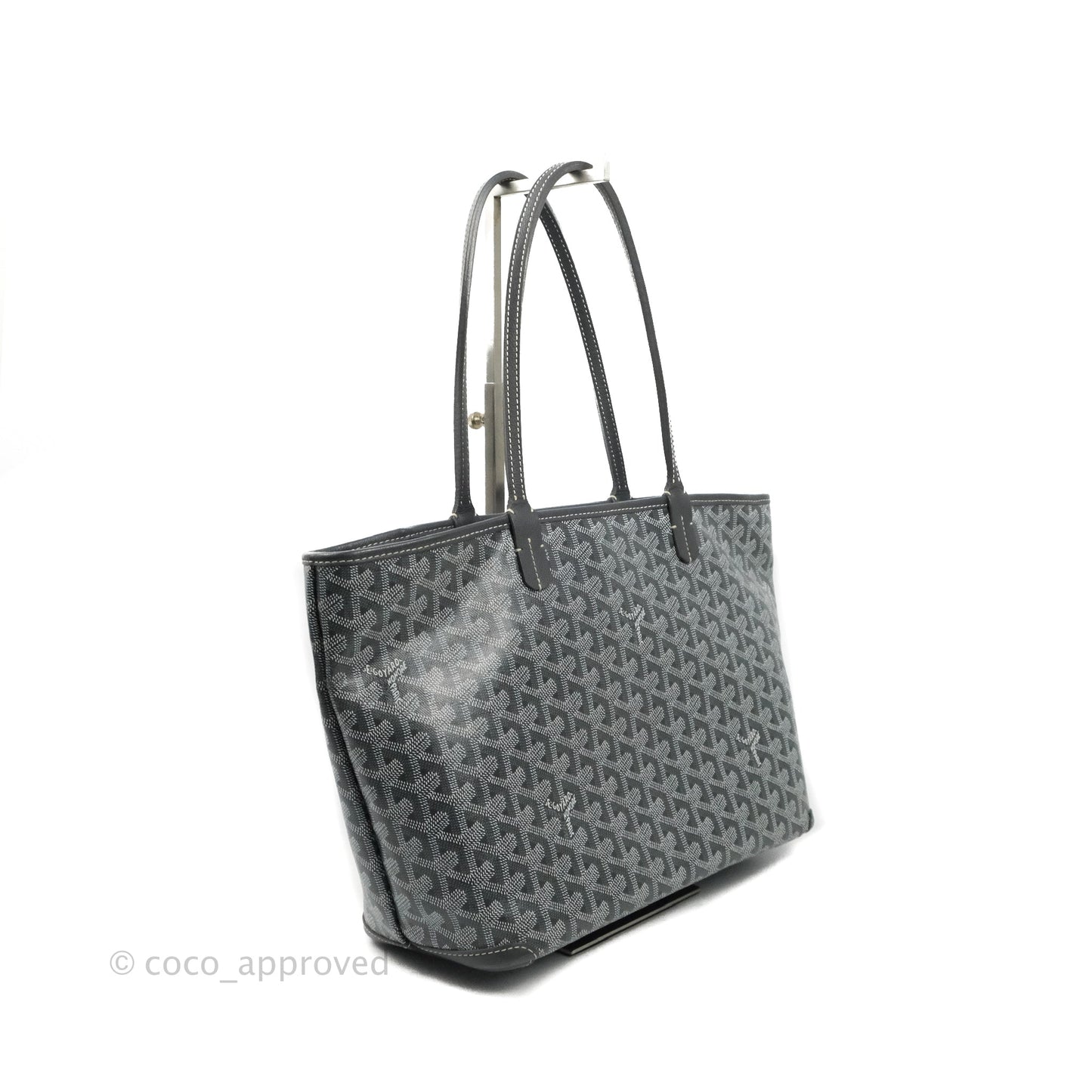 Goyard Artois Grey Goyardine Canvas PM⁣⁣⁣⁣⁣⁣⁣⁣⁣⁣⁣⁣⁣⁣⁣⁣⁣⁣⁣⁣