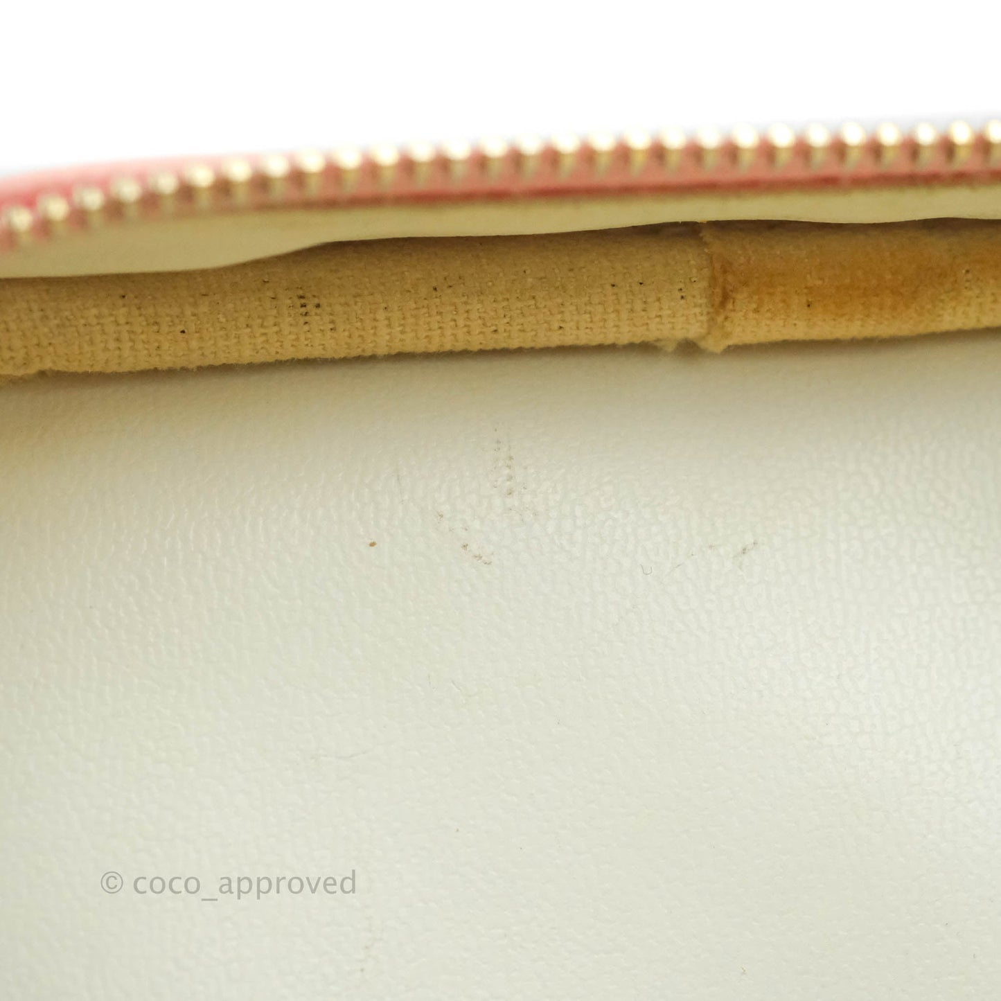 Chanel Vintage Vanity Case Pink Caviar Gold Hardware