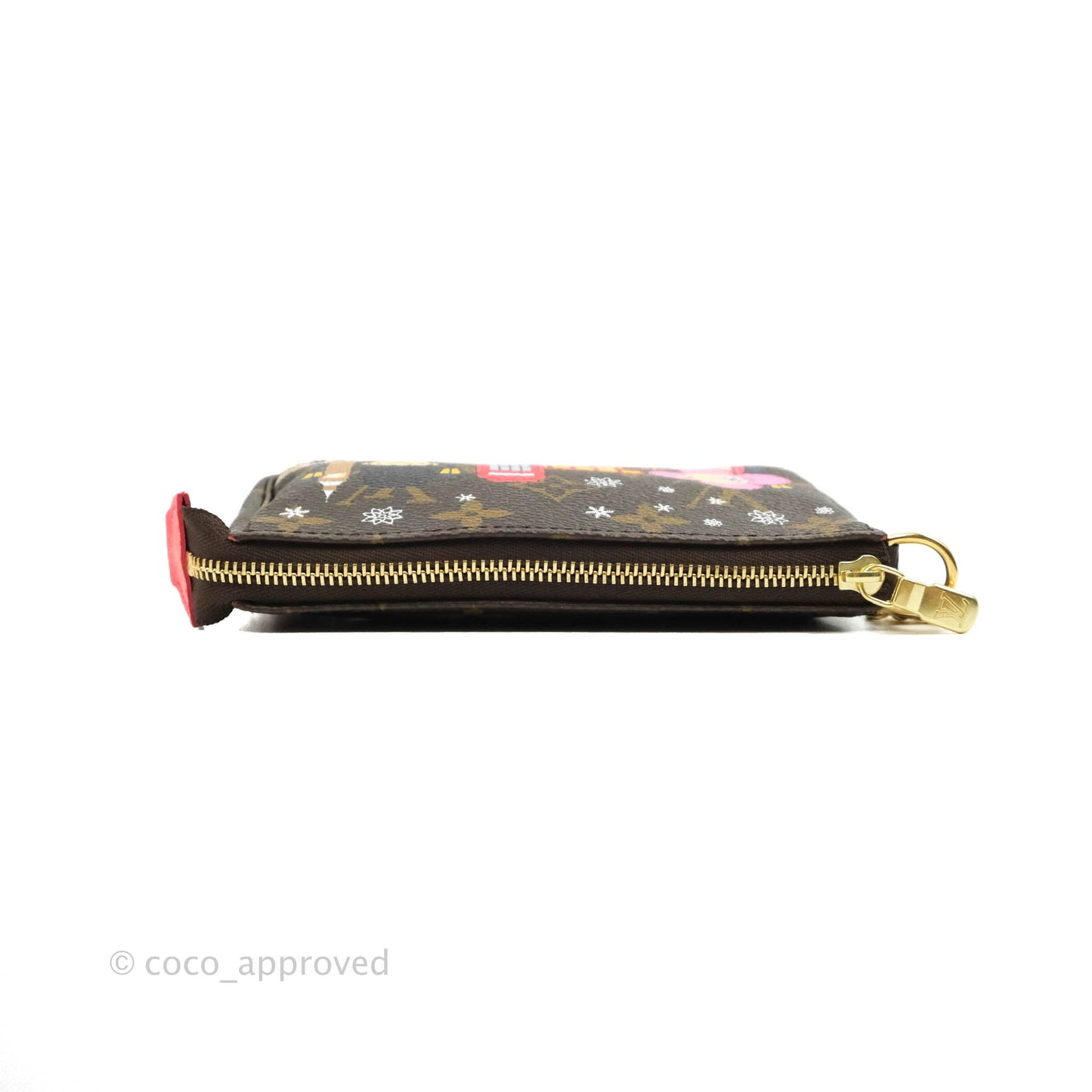 Louis Vuitton Mini Pochette Accessories⁣ Monogram Christmas London Edition 2021