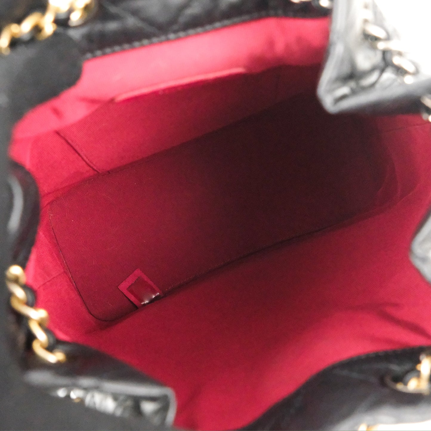 Chanel Small Gabrielle Backpack Black Aged Calfskin