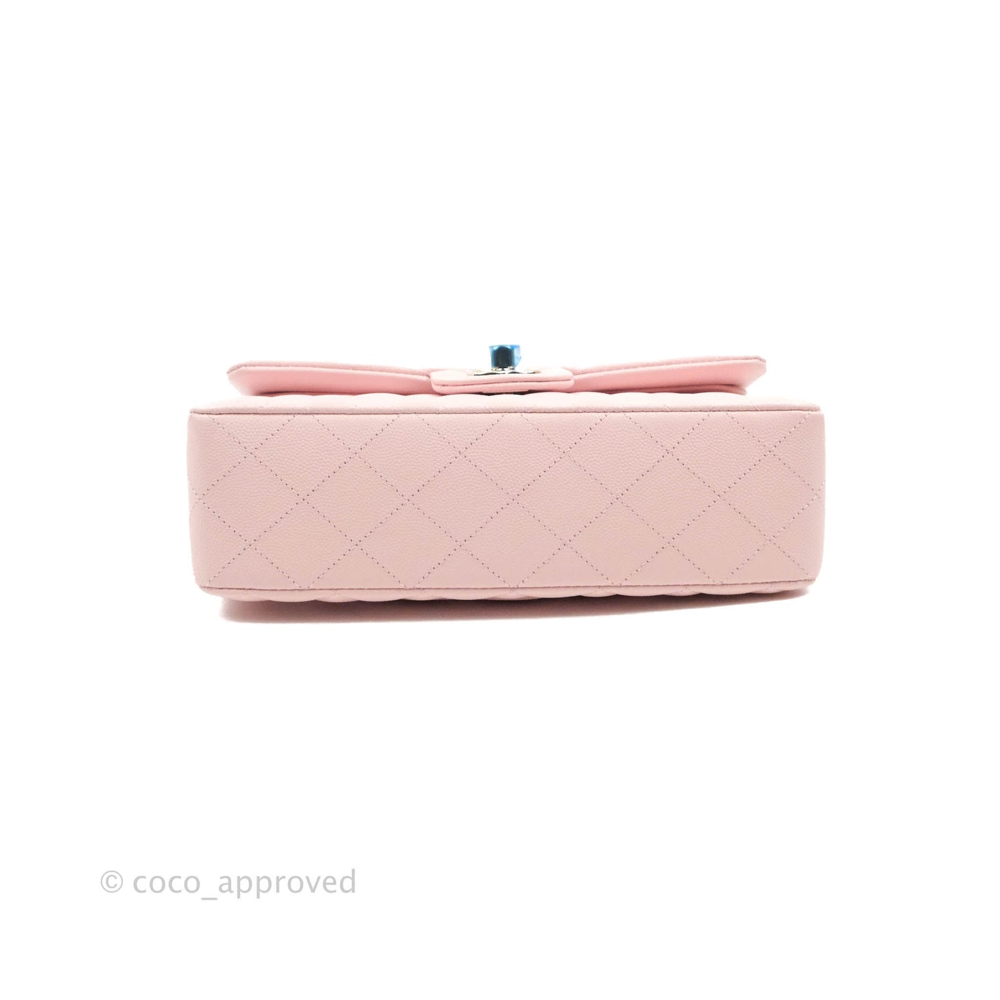 Chanel Classic Small S/M Flap Pink Caviar Gold Hardware 22S