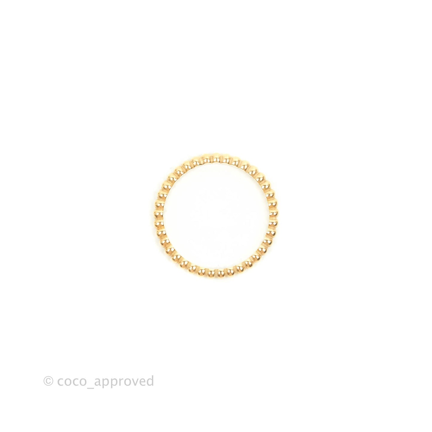 Van Cleef & Arpels Perlée Pearls Small Model Ring Yellow Gold
