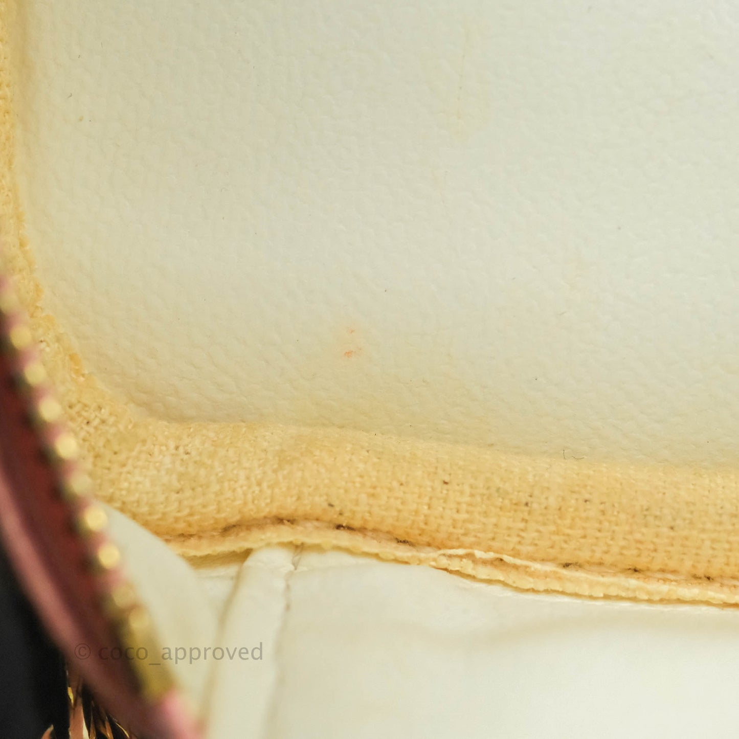 Chanel Vintage Vanity Case Pink Caviar Gold Hardware