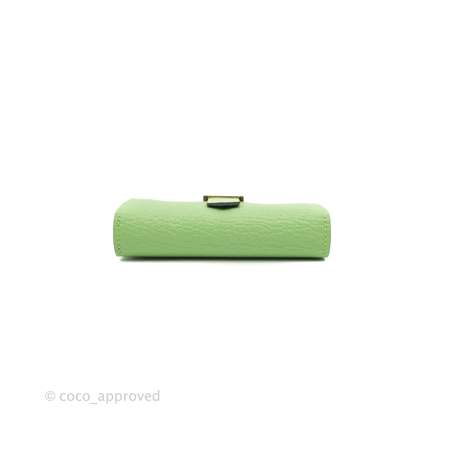 Hermes Bearn Mini Wallet Epsom Vert Crique