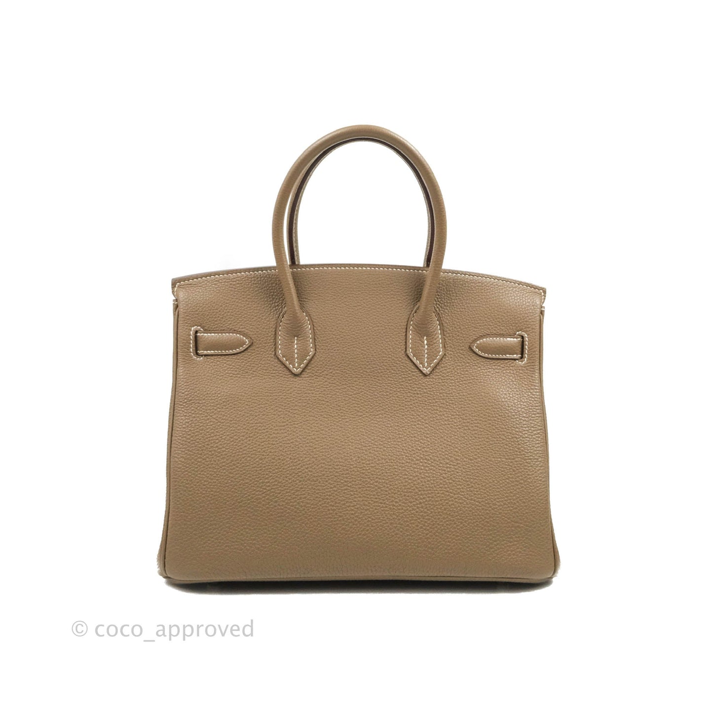 Hermès Birkin 30 Etoupe Togo Palladium Hardware