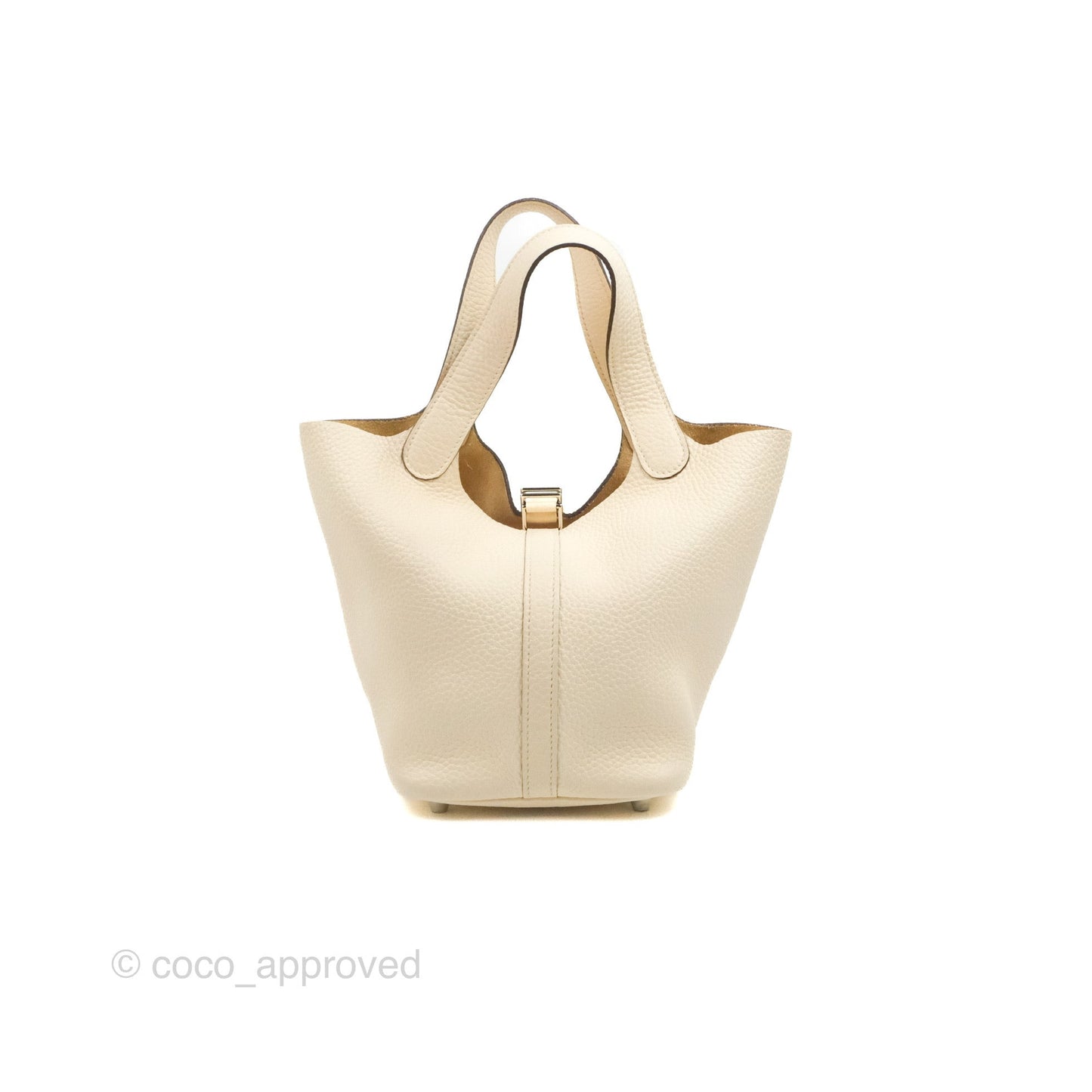 Hermès Picotin Lock 18 PM Nata Clemence Palladium Hardware