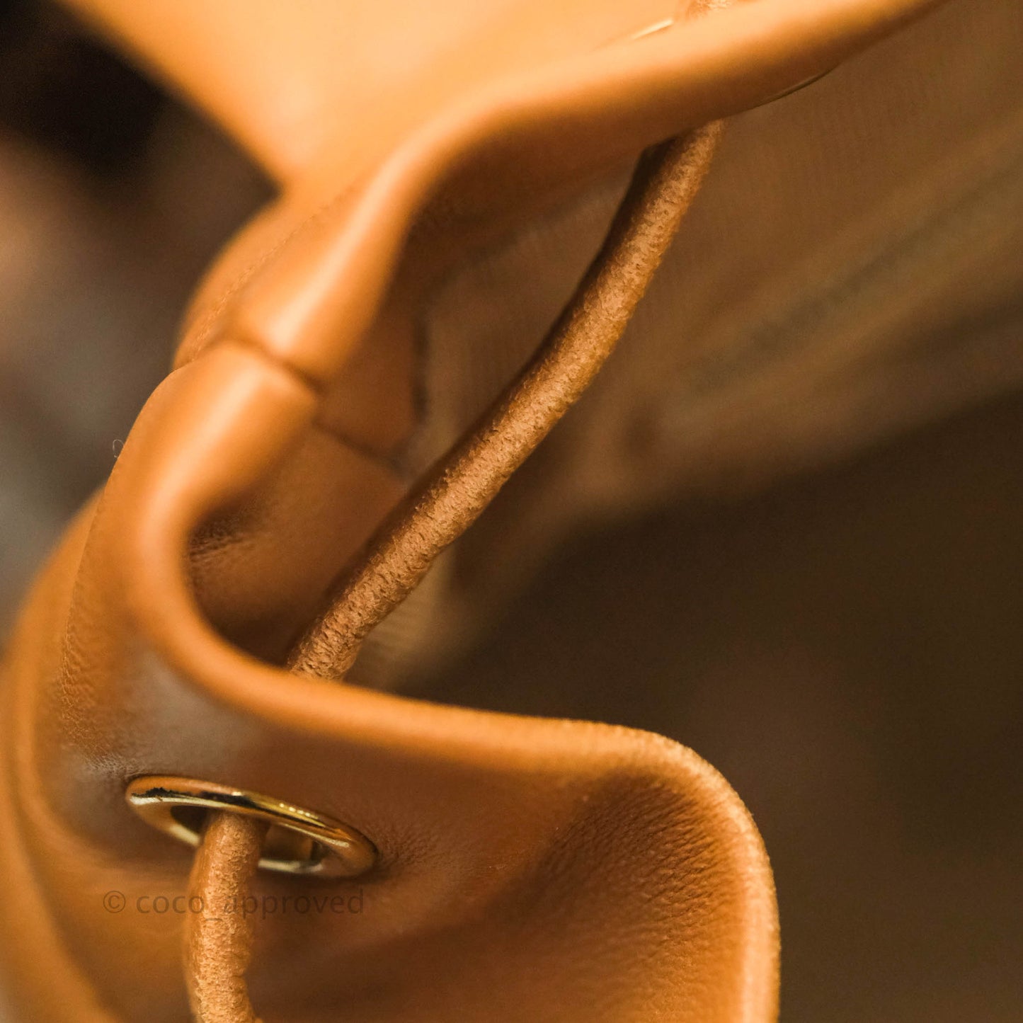 Chanel Quilted Small Urban Spirit Backpack Caramel Dark Beige Calfskin Gold Hardware