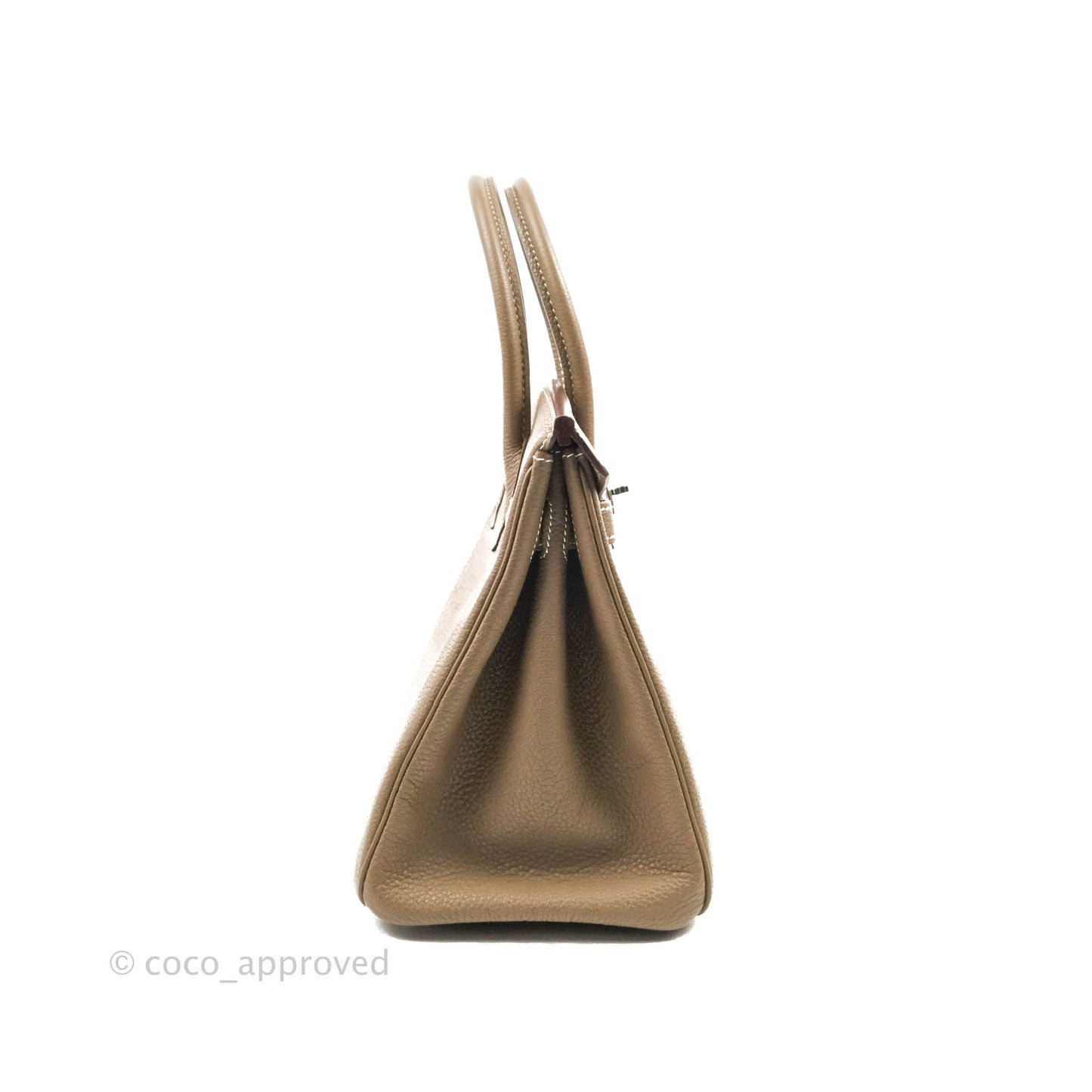 Hermès Birkin 30 Etoupe Togo Palladium Hardware