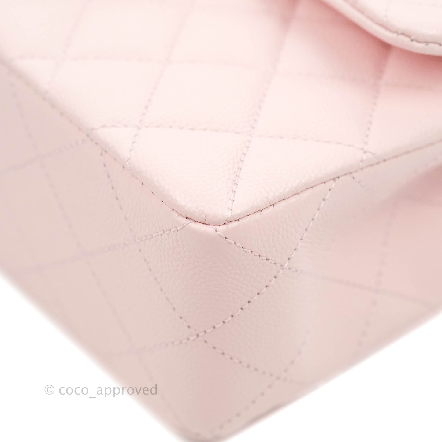 Chanel Classic Small S/M Flap Pink Caviar Gold Hardware 22S