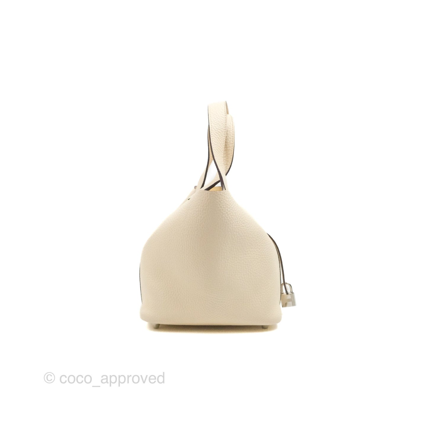 Hermès Picotin Lock 18 PM Nata Clemence Palladium Hardware