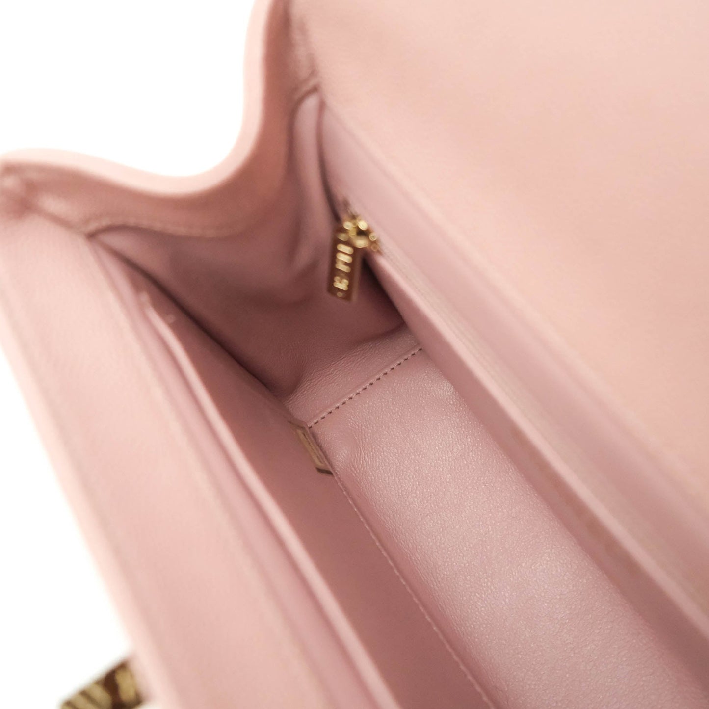 Chanel Quilted Medium Business Affinity Flap Pink Caviar Gold Hardware