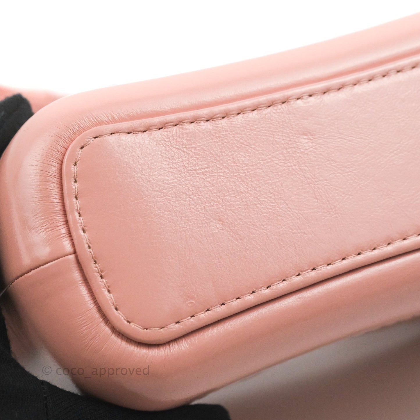 Chanel Quilted Small Gabrielle Hobo Pink Aged Calfskin