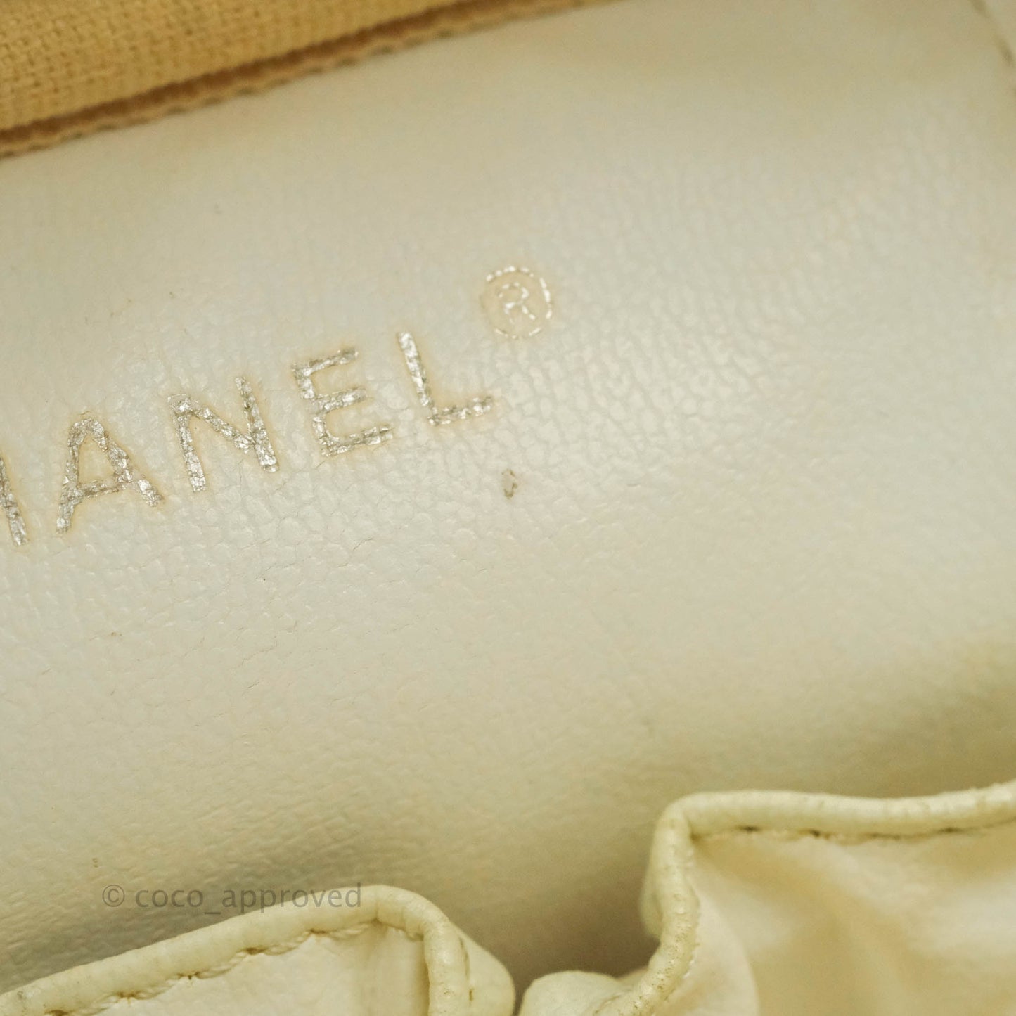 Chanel Vintage Vanity Case Pink Caviar Gold Hardware