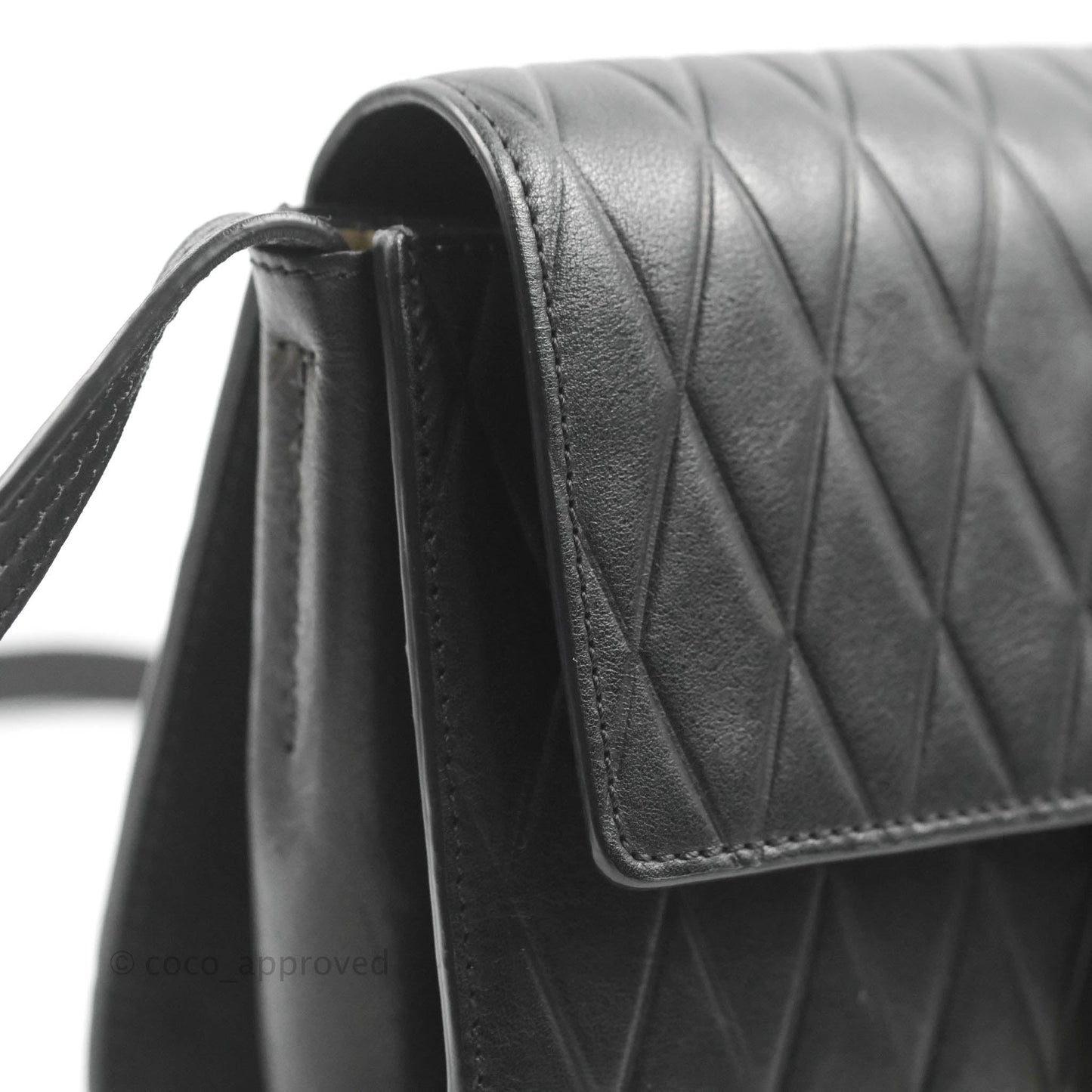 Chloe Small Faye Shoulder Bag Quilted Black Calfskin