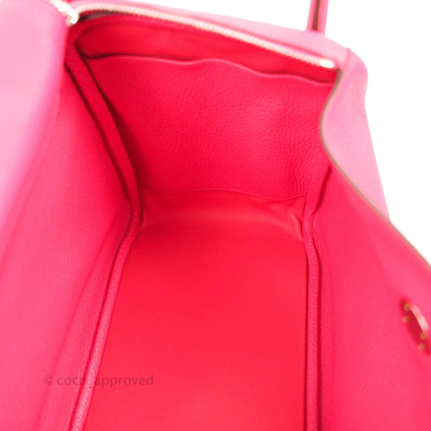 Hermès Lindy 30 Rose Extreme Clemence Palladium Hardware