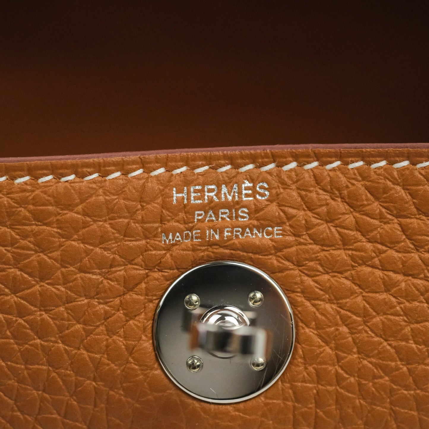 Hermès Mini Lindy 20 Gold Clemence Silver Hardware
