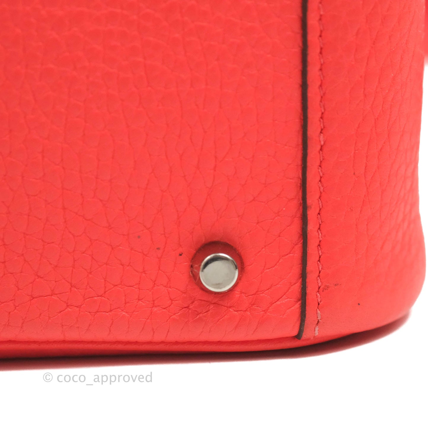 Hermès Mini Lindy 20 Taurillon Clemence Rose Texas Palladium Hardware