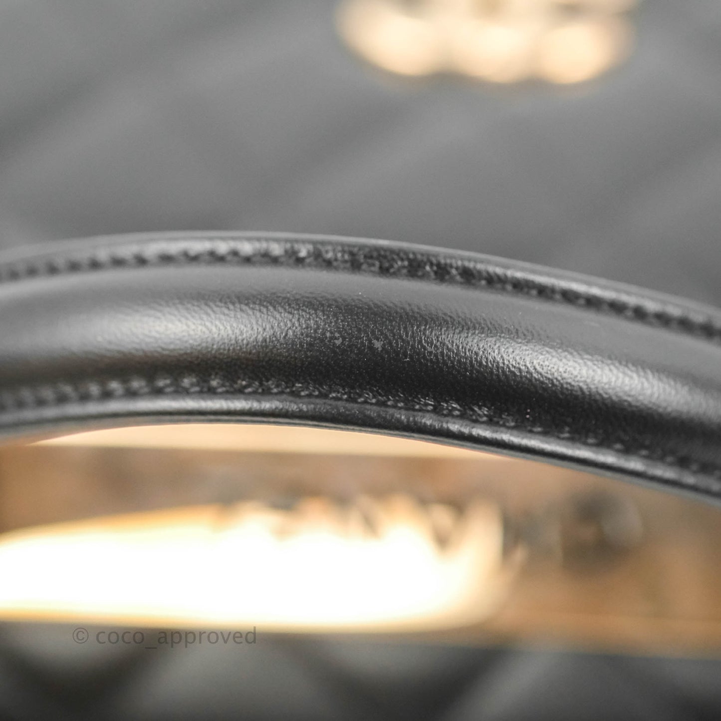 Chanel Small Trendy CC Black Lambskin Rose Gold Hardware 22C