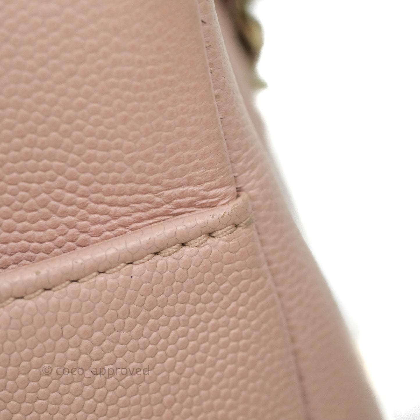 Chanel Quilted Medium Business Affinity Flap Pink Caviar Gold Hardware