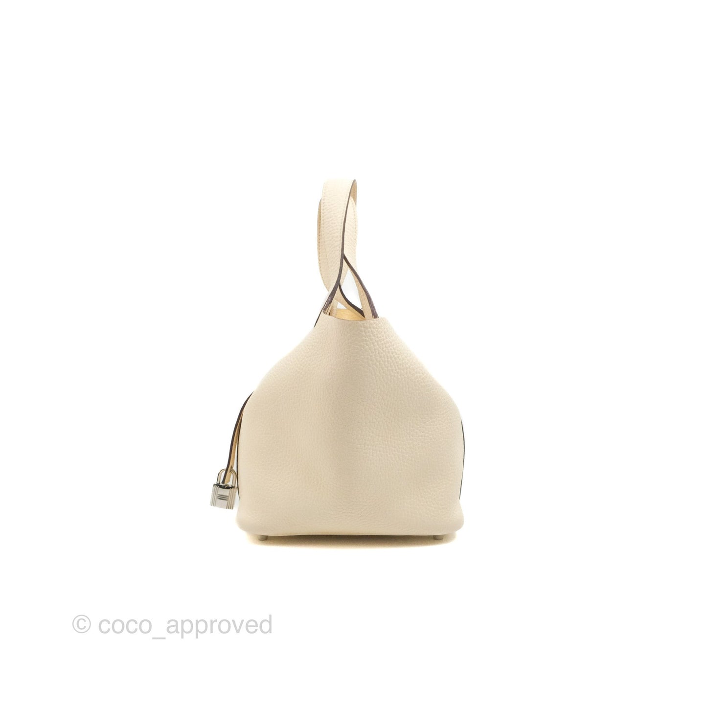 Hermès Picotin Lock 18 PM Nata Clemence Palladium Hardware