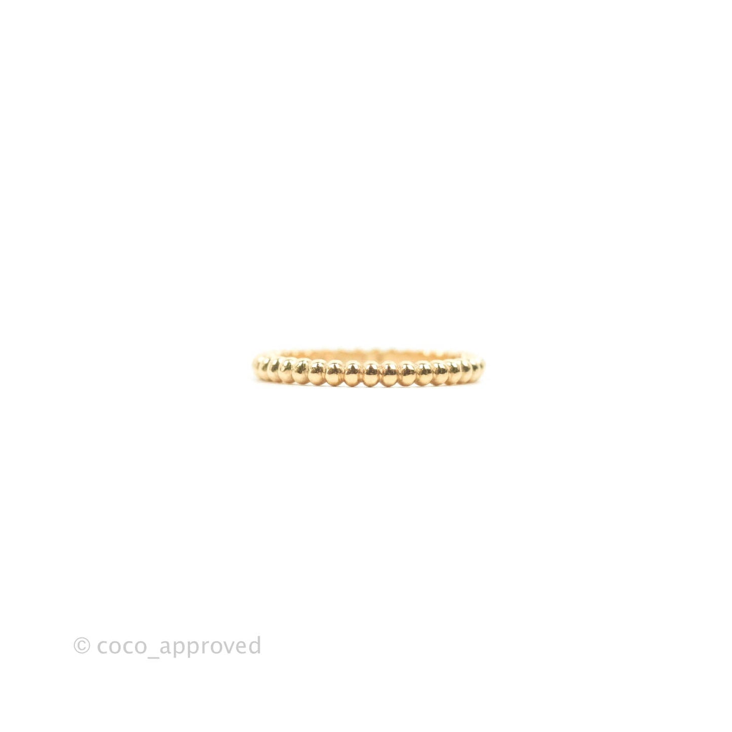 Van Cleef & Arpels Perlée Pearls Small Model Ring Pink Gold
