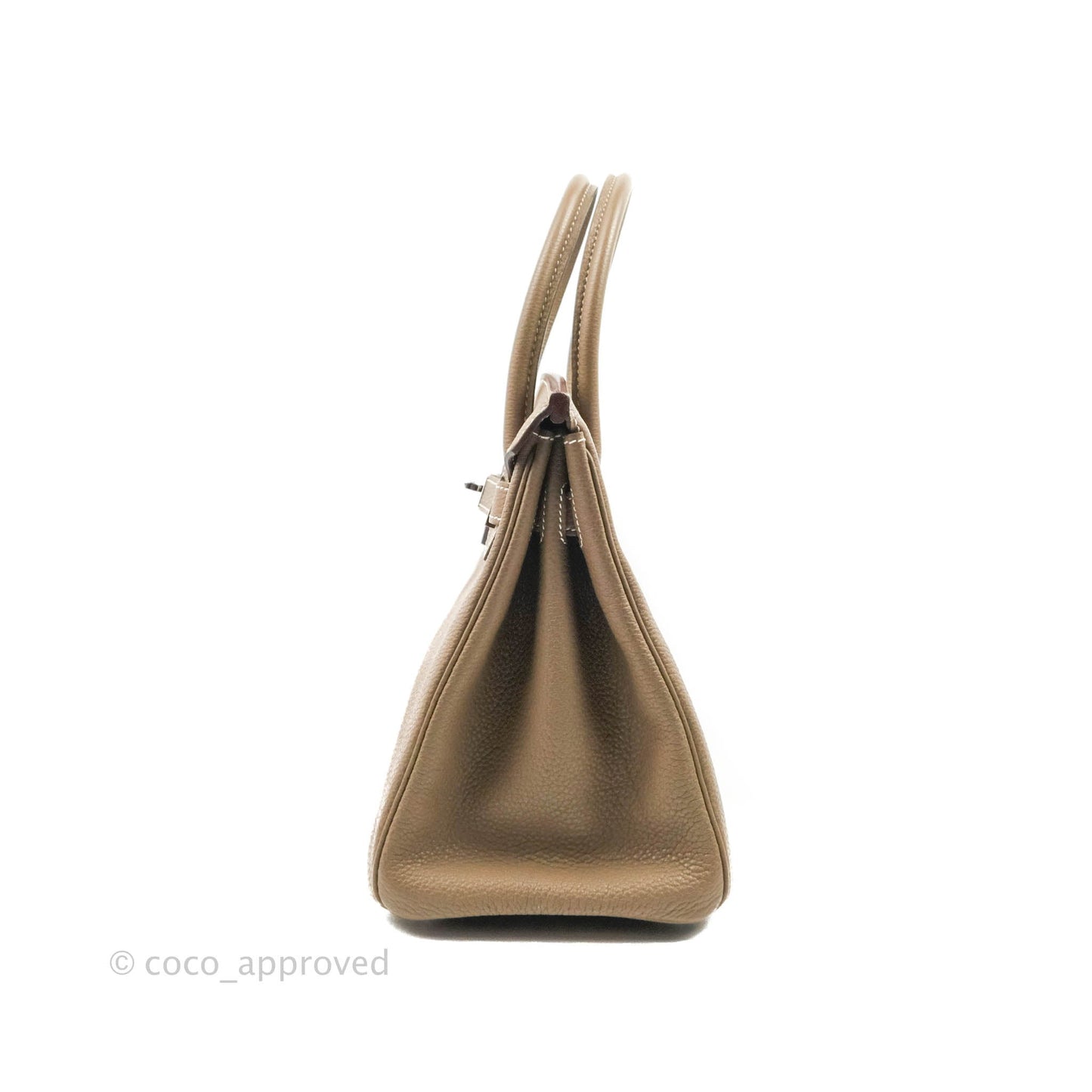 Hermès Birkin 30 Etoupe Togo Palladium Hardware