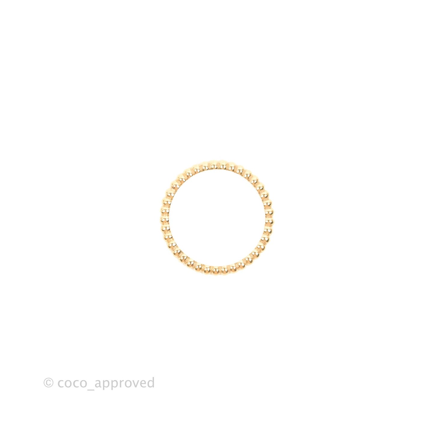 Van Cleef & Arpels Perlée Pearls Small Model Ring Pink Gold