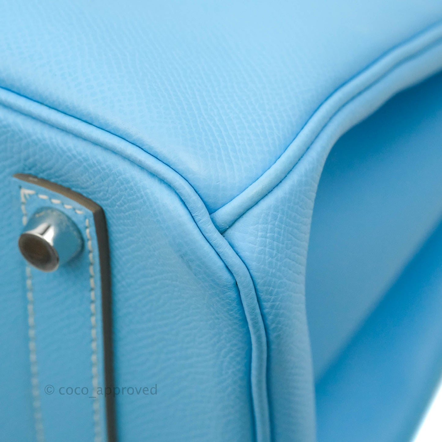 Hermès Birkin 35 Limited Edition Celeste & Mykonos Candy Epsom Palladium Hardware