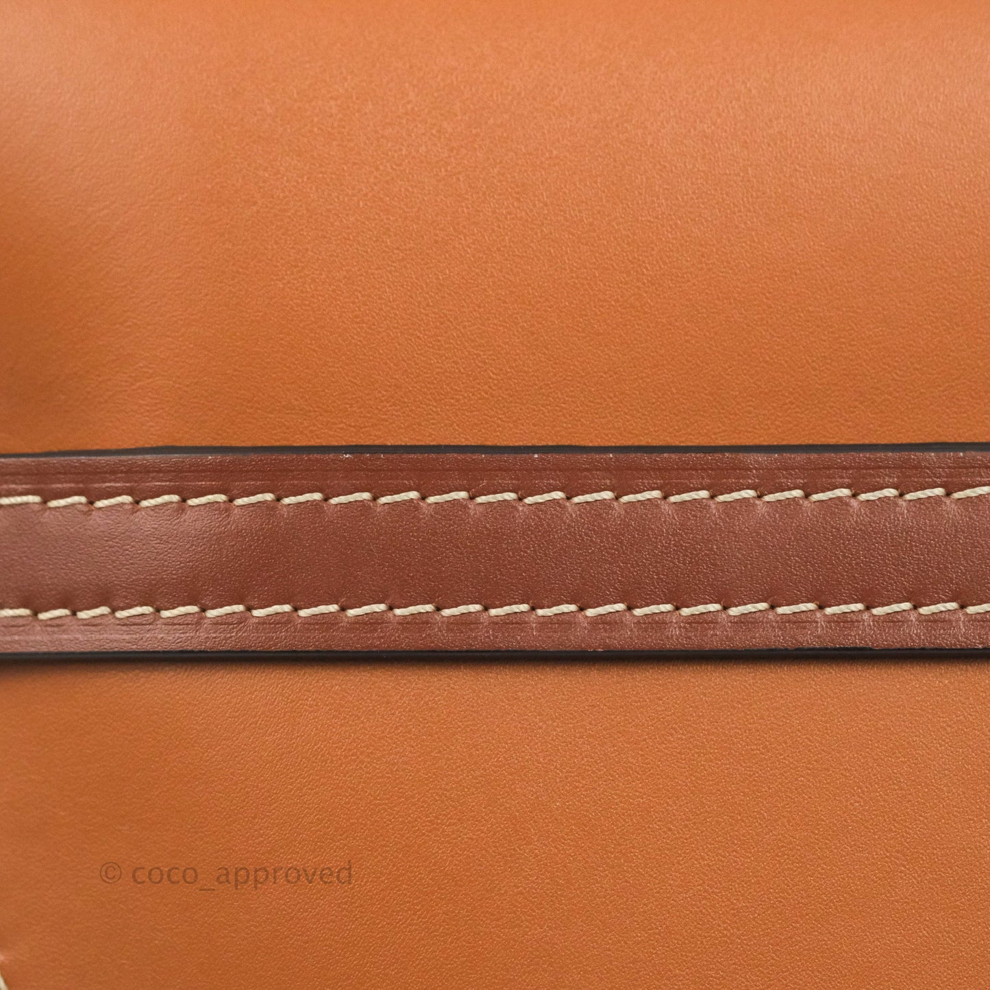 Loewe Small Gate Bag Smooth Calfskin in Tan/Pink