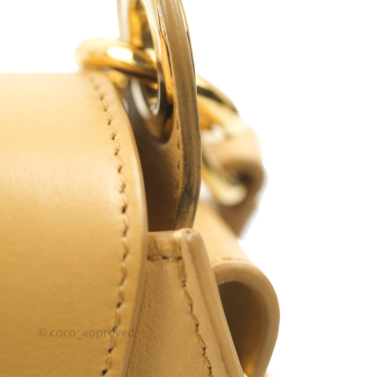Chloé Small Tess Bag Beige Calfskin