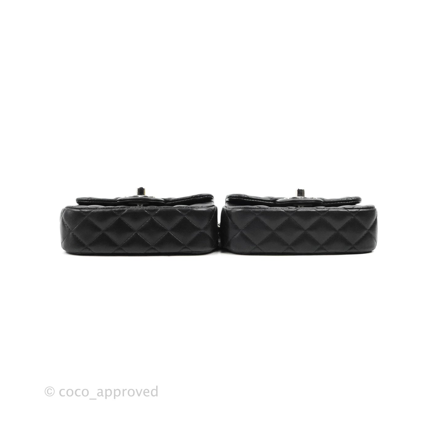 Chanel Side Double Twin Mini Classic Flap Limited Edition
