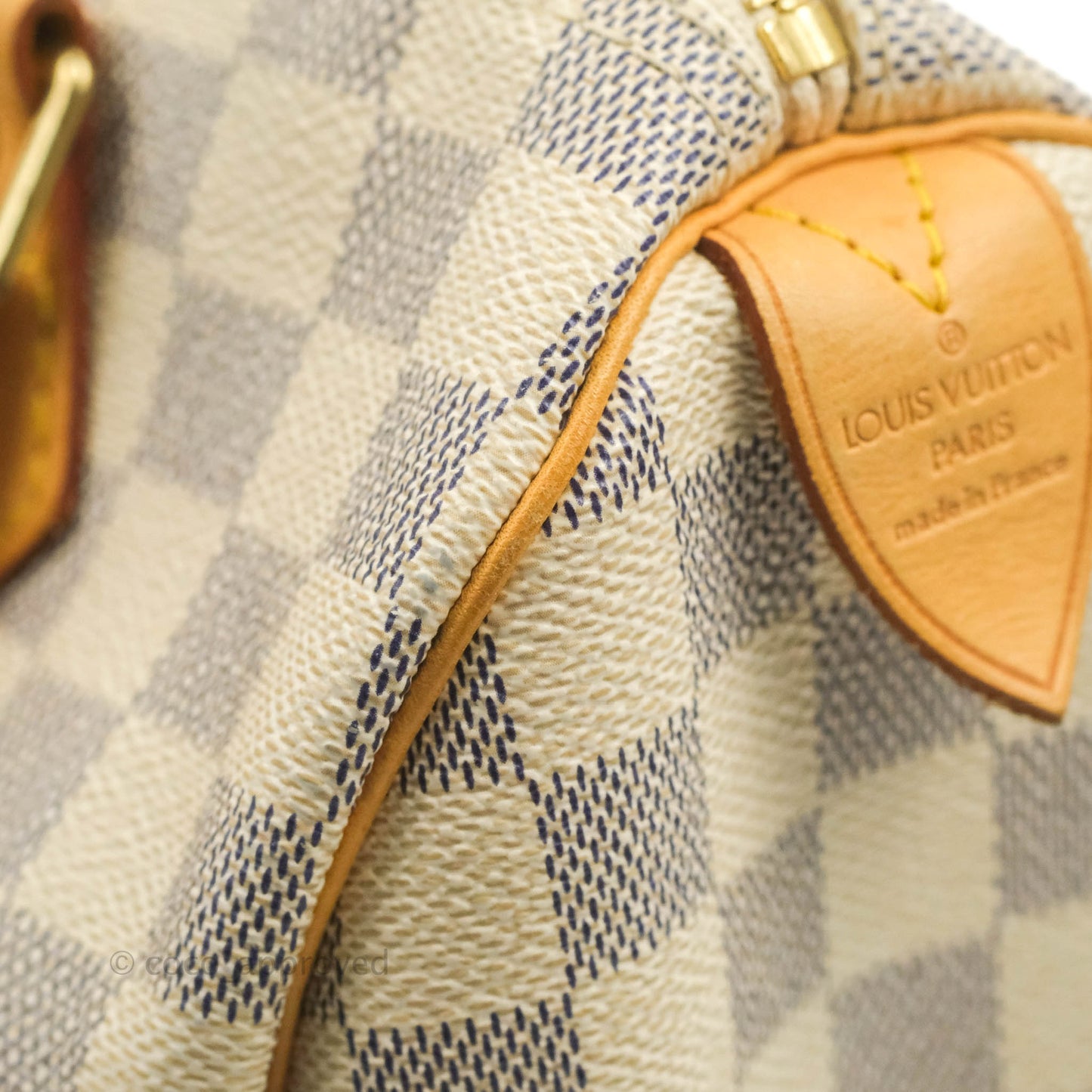Louis Vuitton Canvas Speedy 25 Damier Azur