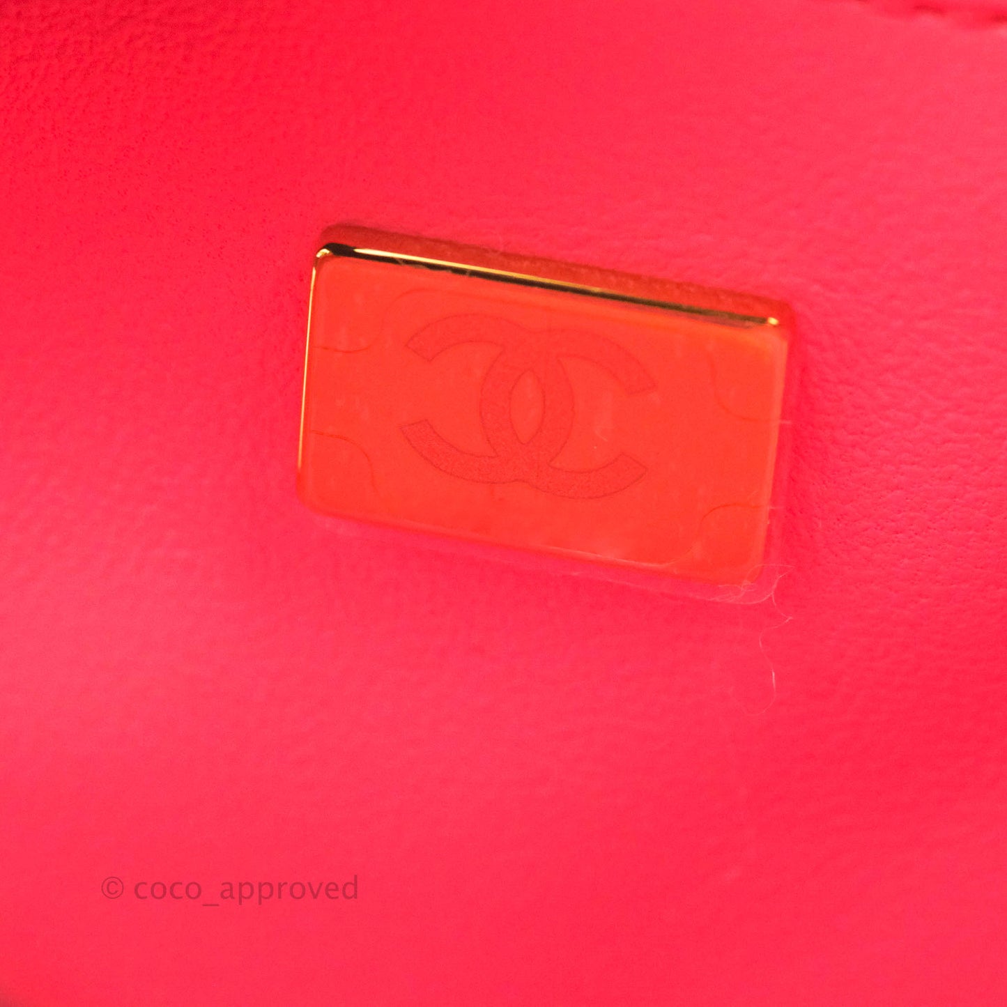 Chanel Large Heart Bag Pink Lambskin Gold Hardware 22S