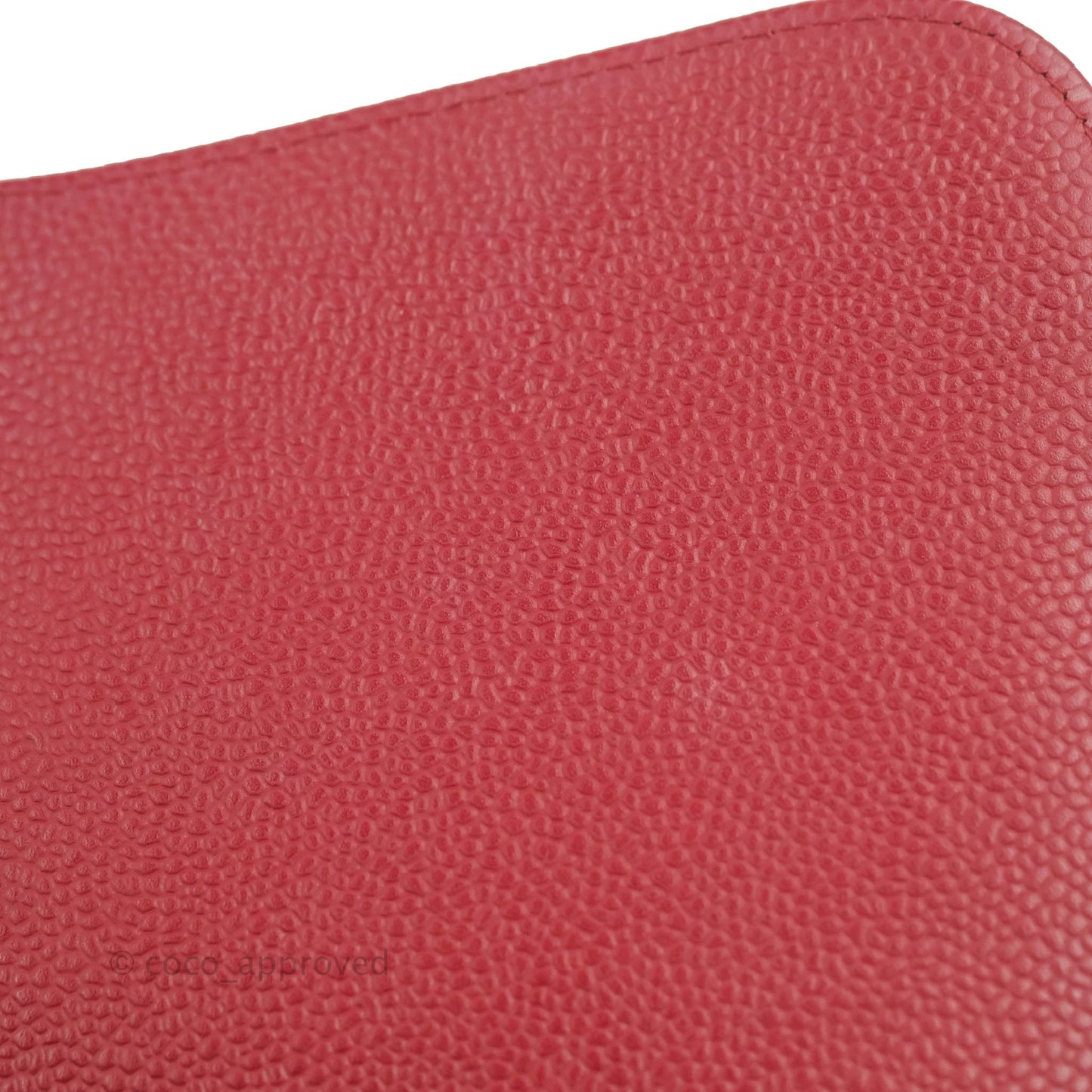 Chanel Jumbo Single Flap Burgundy Caviar Silver Hardware⁣⁣