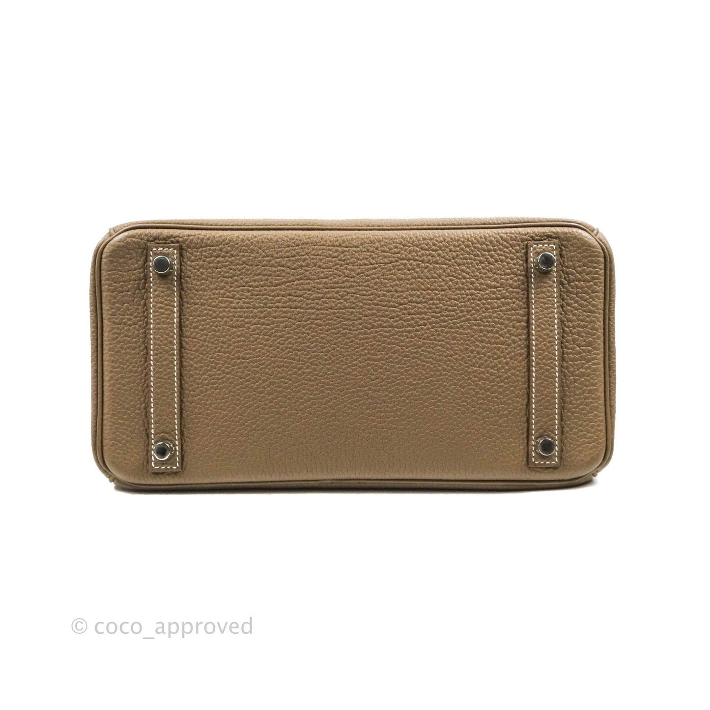 Hermès Birkin 30 Etoupe Togo Palladium Hardware