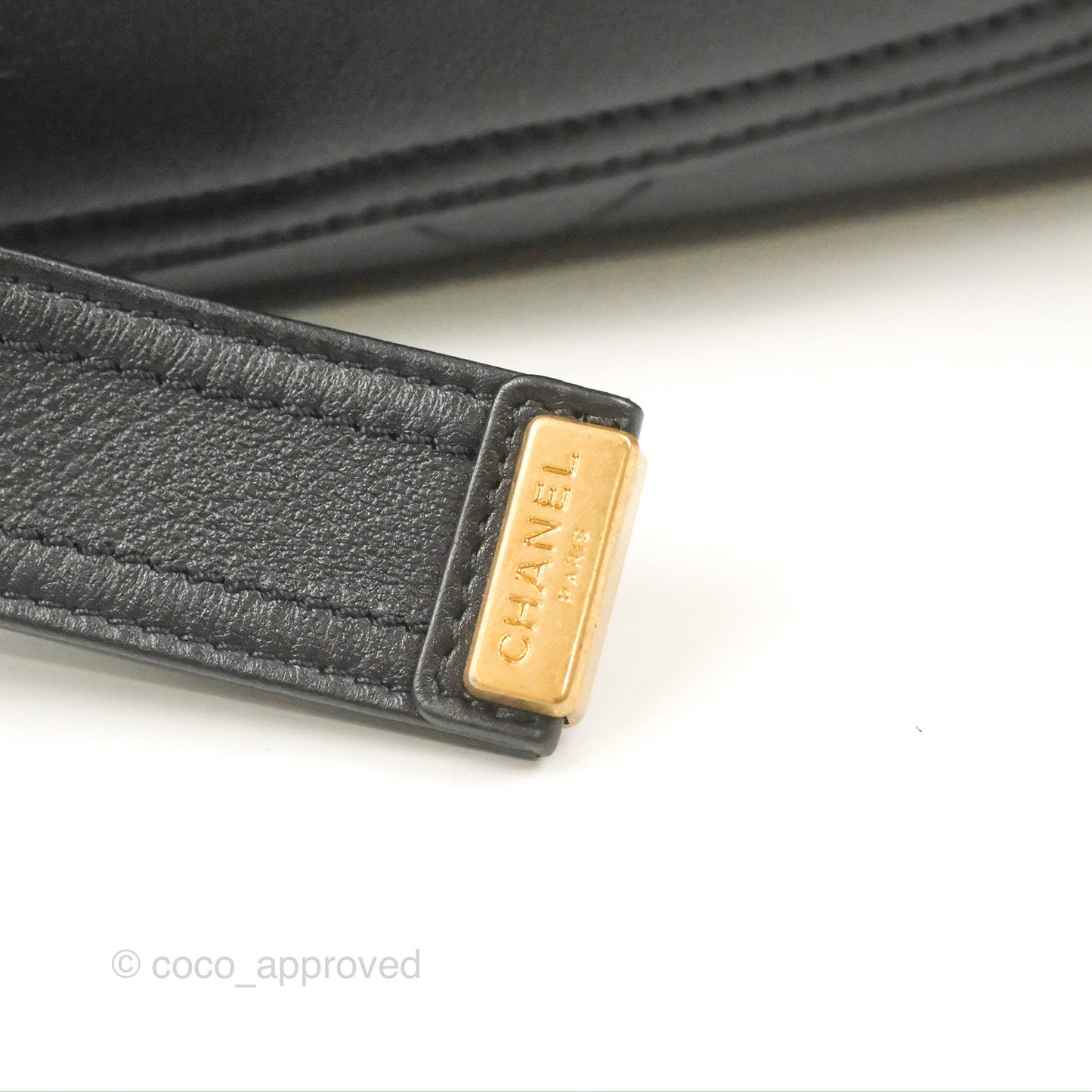 Chanel Large Stitched Easy Mood Hobo Black Calfskin