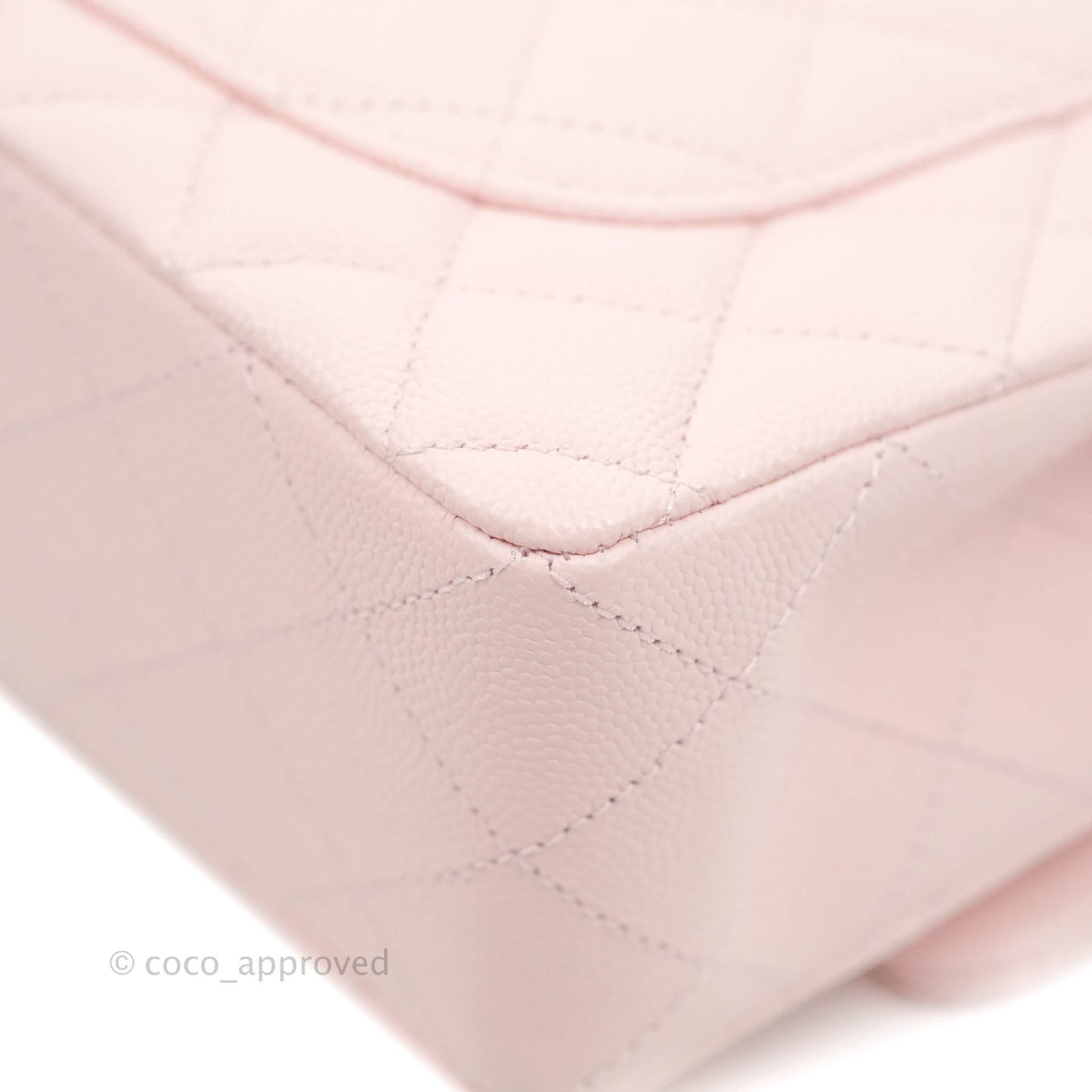 Chanel Classic Small S/M Flap Pink Caviar Gold Hardware 22S