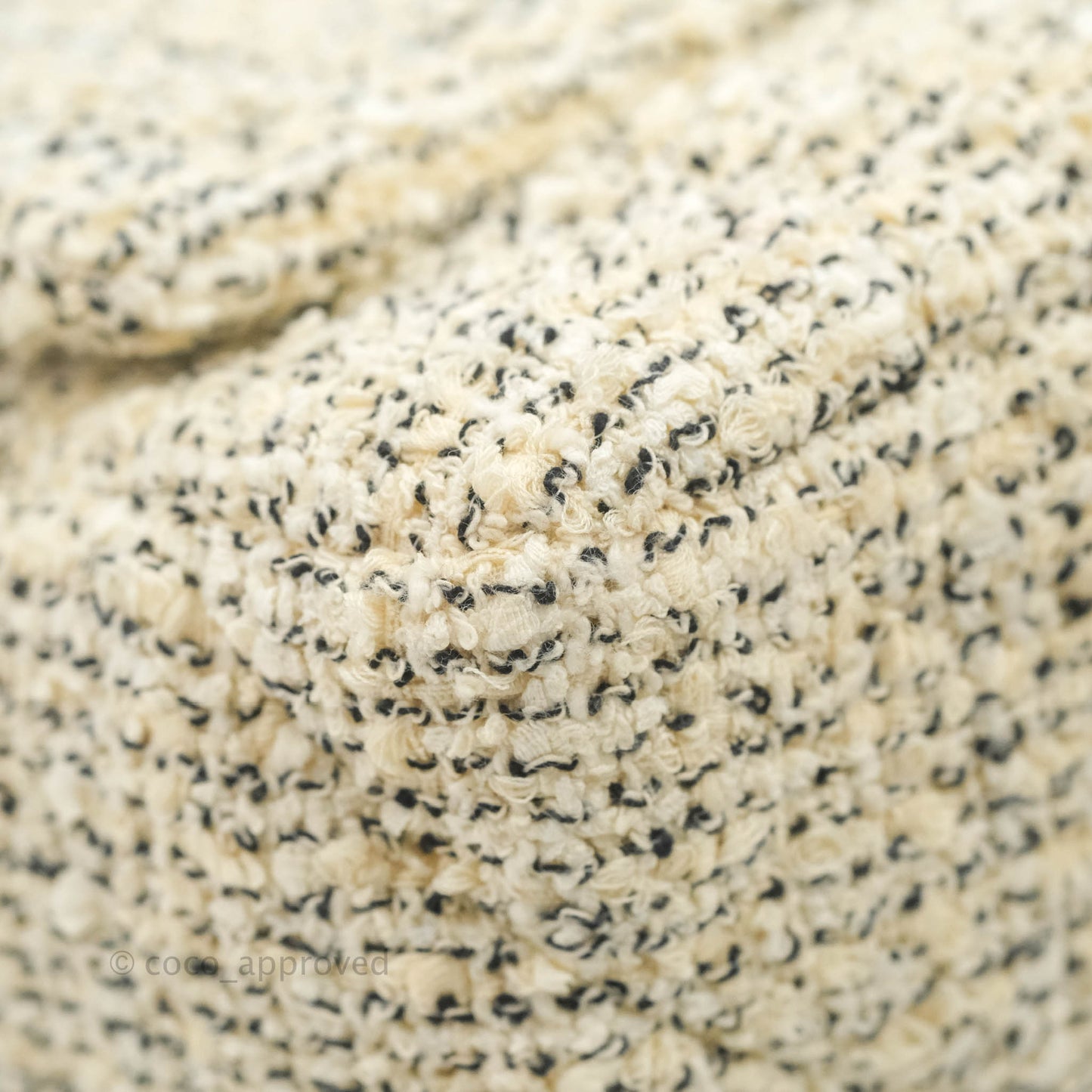 Chanel 19 Small Tweed Oreo Cream Mixed Hardware