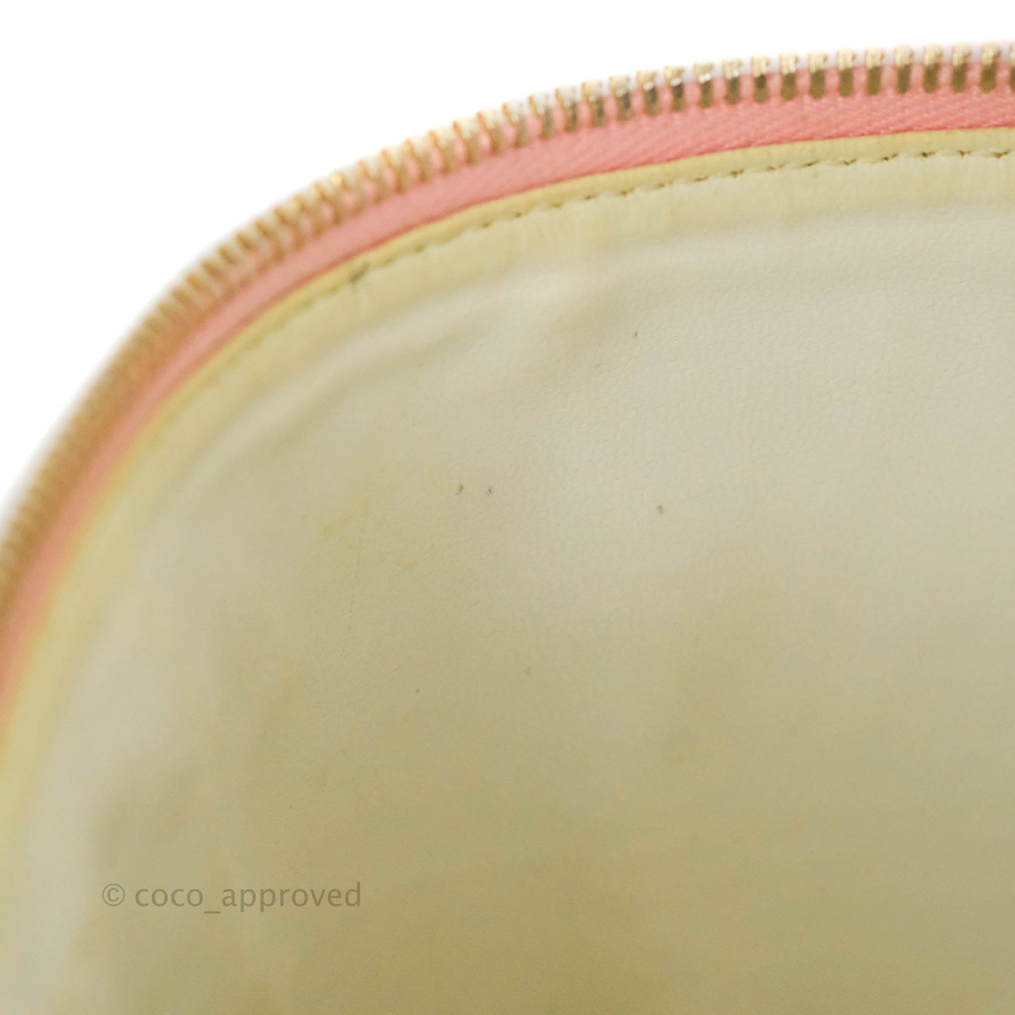 Chanel Vintage Vanity Case Pink Caviar Gold Hardware