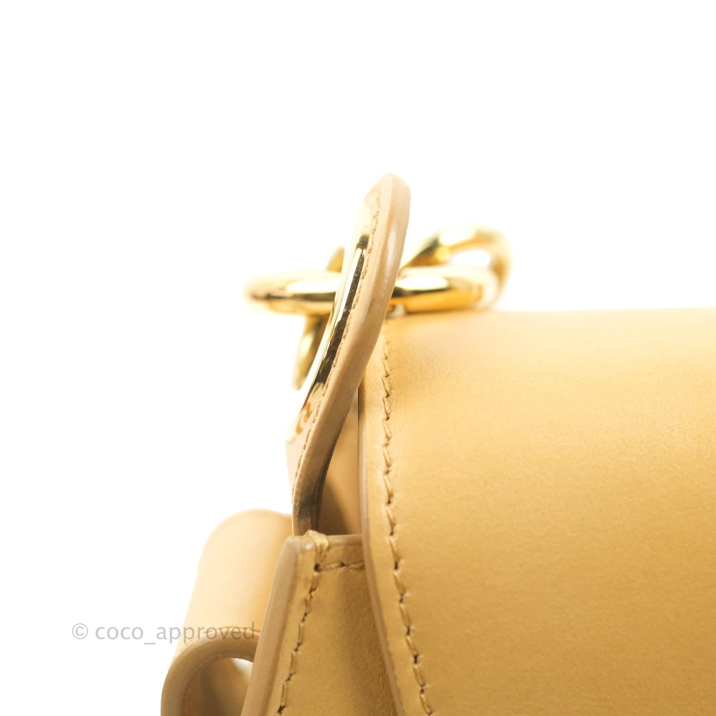 Chloé Small Tess Bag Beige Calfskin