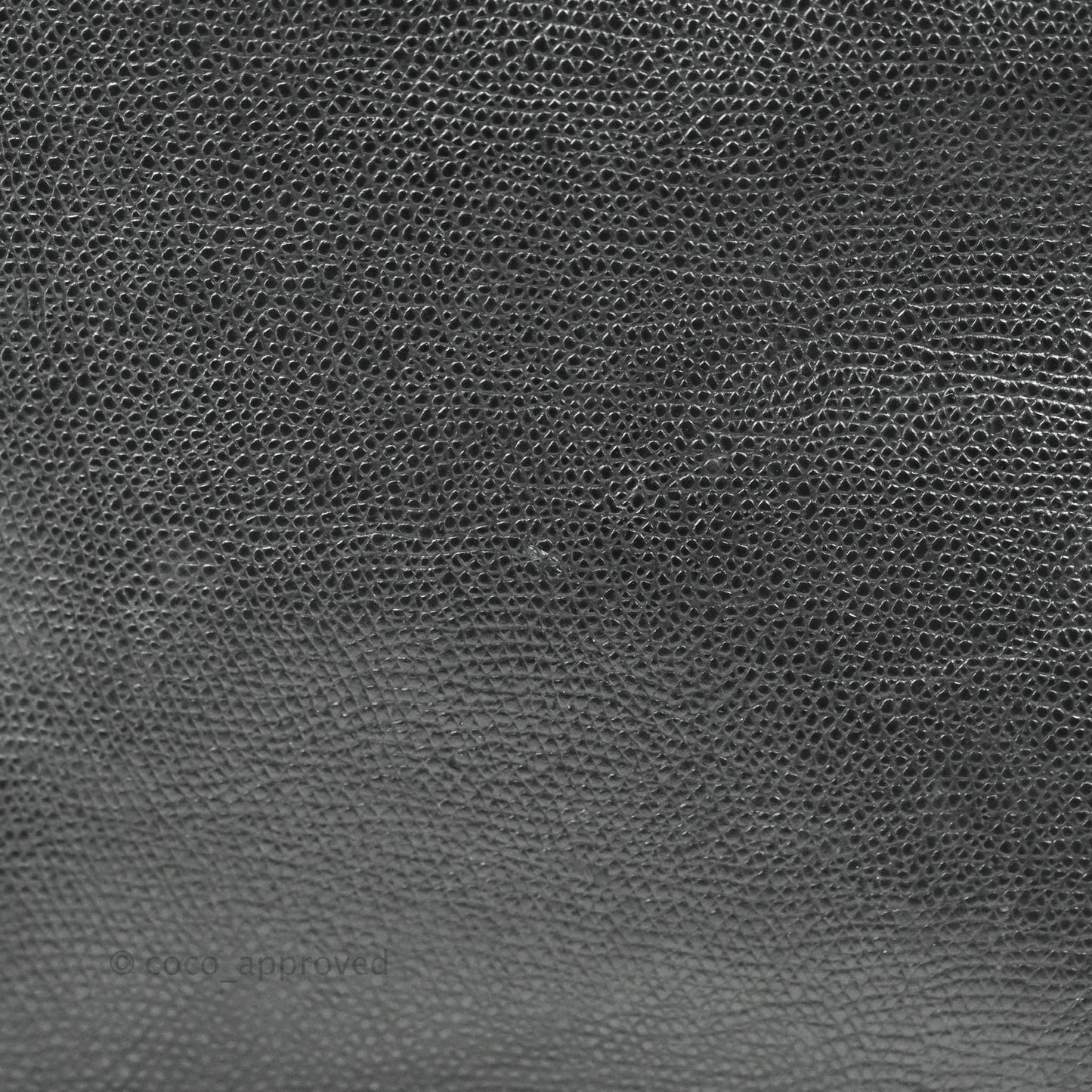 Celine Small Vertical Cabas Tote Grained Calfskin Black Silver Hardware