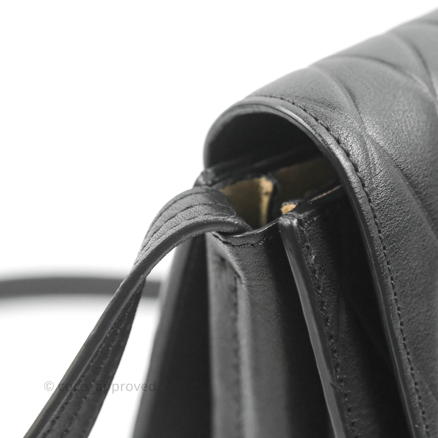 Chloe Small Faye Shoulder Bag Quilted Black Calfskin