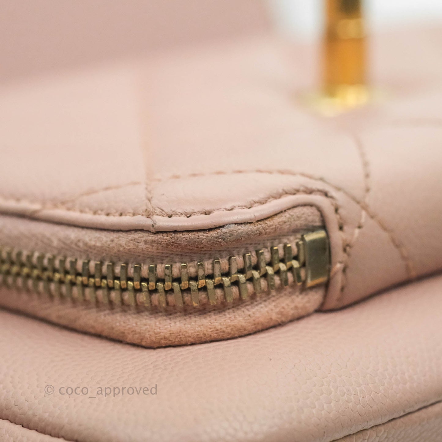 Chanel Quilted Medium Business Affinity Flap Pink Caviar Gold Hardware