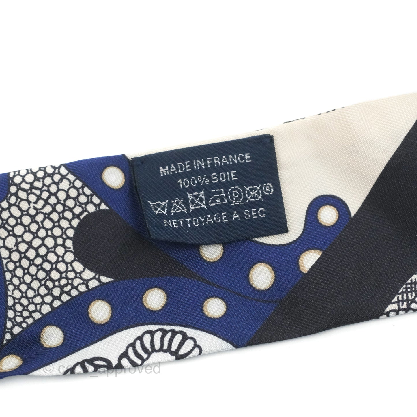 Hermes Selle De Dignitaire Silk Twilly