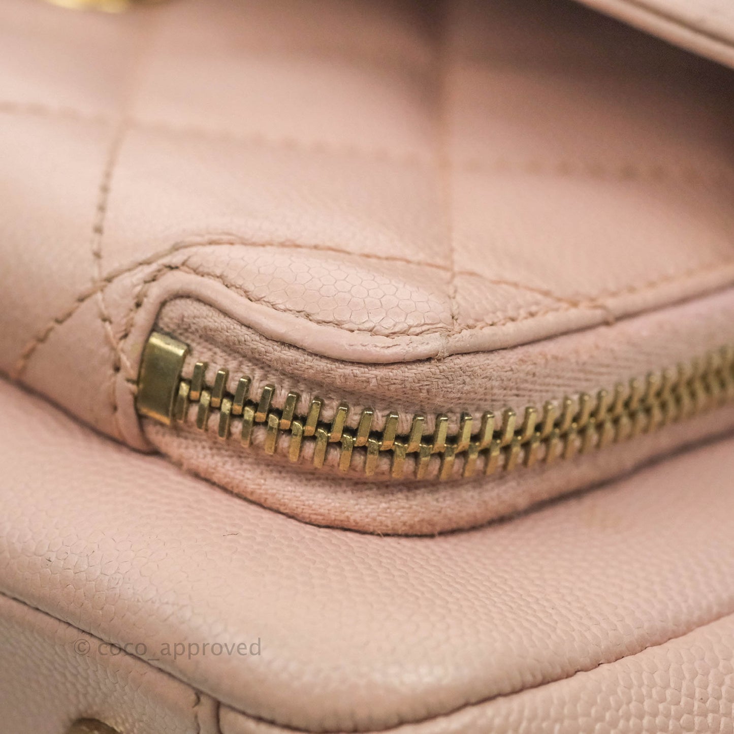 Chanel Quilted Medium Business Affinity Flap Pink Caviar Gold Hardware