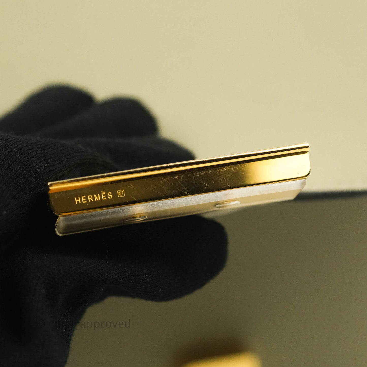 Hermès Constance III 24 Veau Swift Sauge Gold Hardware