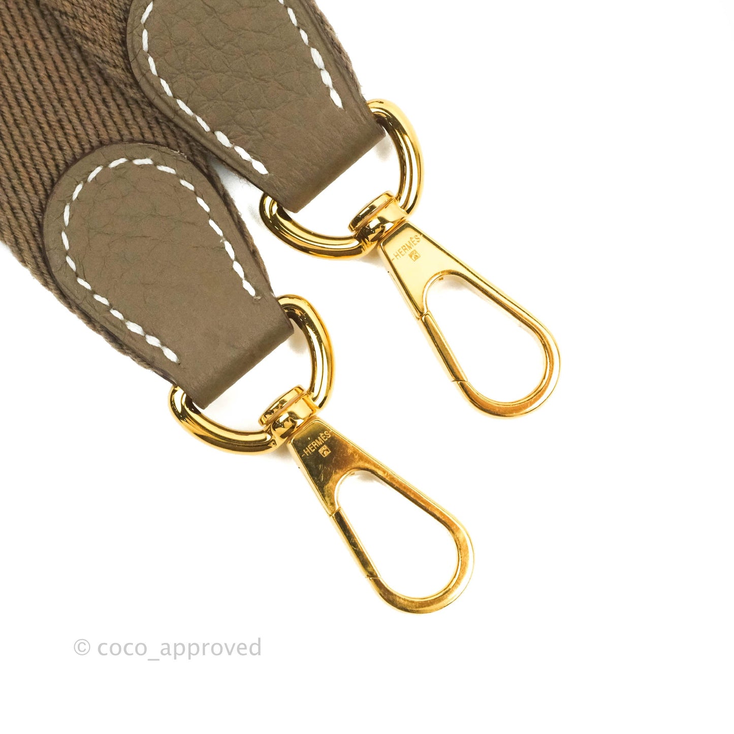 Hermès Mini Evelyne 16 Amazone Clemence Etoupe Gold Hardware